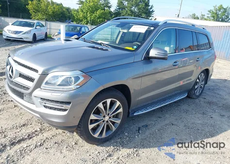 2016 Mercedes-Benz Gl 450 4Matic из США, поврежденный, VIN 4JGDF6EEXGA627537